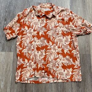 Tommy Bahama Men's Ravello Blooms Regular-Fit Floral Button-Down Silk Shirt